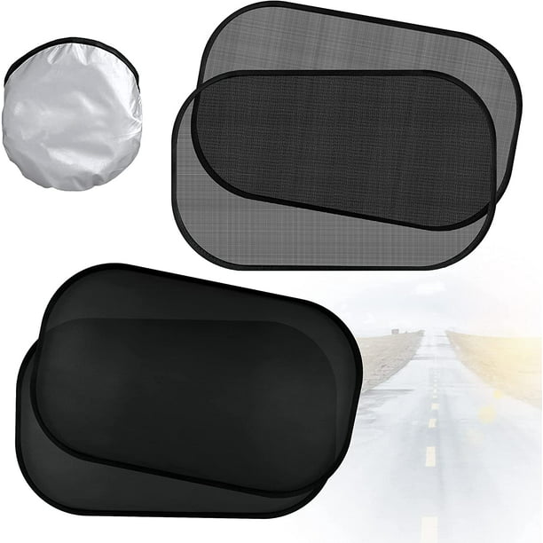 SUVs Adults and Pets in 4 Pack Trucks and Most Vehicles Protective Car Window Sun Shade for Babies 20 x 12 Portable Safety Sunshades for Driving Side Windshield Mesh Cover for Cars Vans 